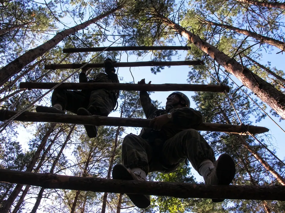 Drabina gigant – alpinistyczne zadanie integracyjne