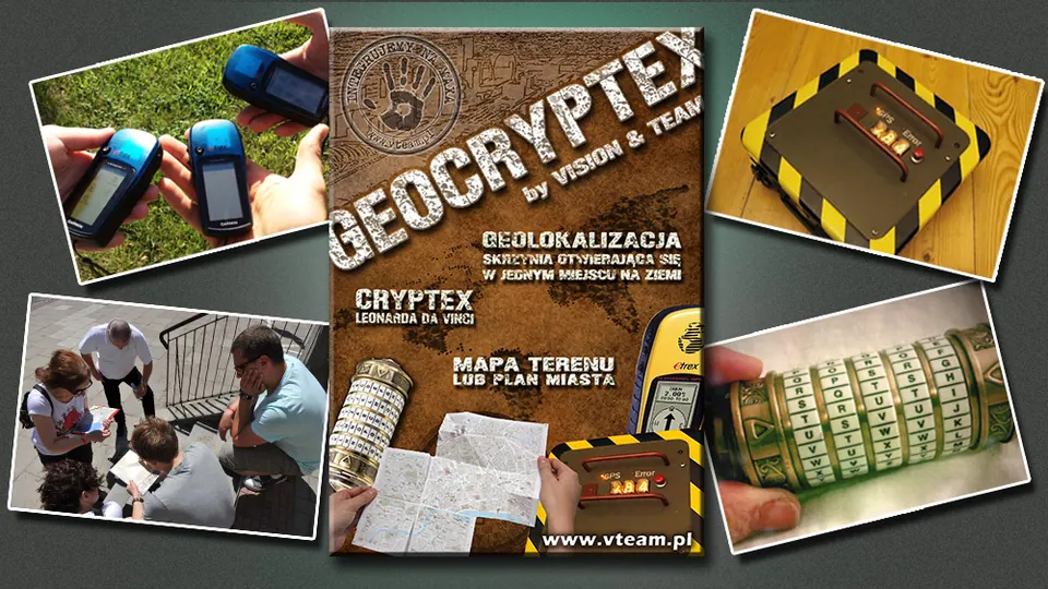 Plakat scenariusza Geocryptex – Vision & Team