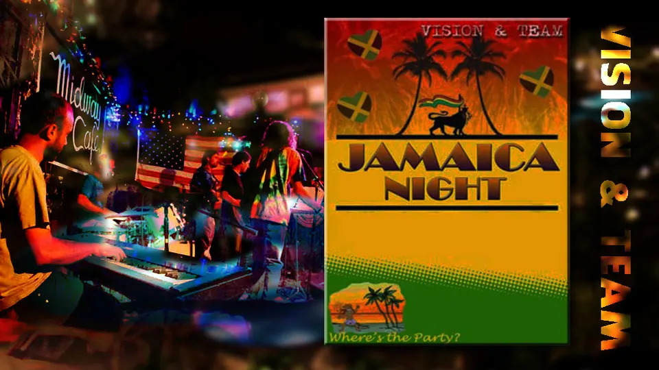 Plakat scenariusza Jamaica Night – Vision & Team