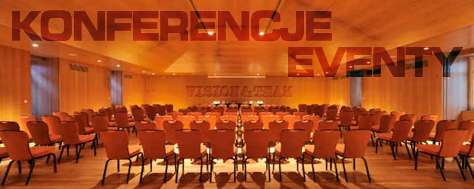 Sala konferencyjna przygotowana do eventu firmowego