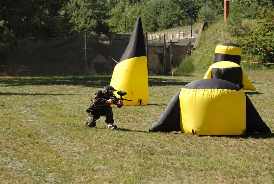 Paintball speedball na ekstremalnej imprezie firmowej