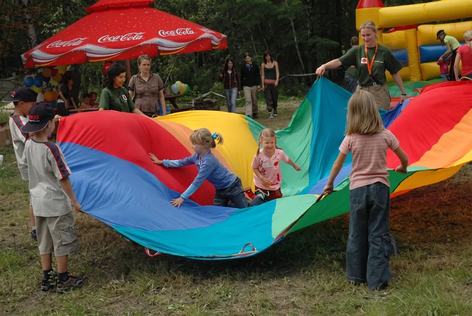 Piknik firmowy z piknikowym przedszkolem dla dzieci