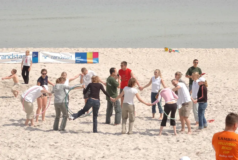 Plażowa impreza firmowa