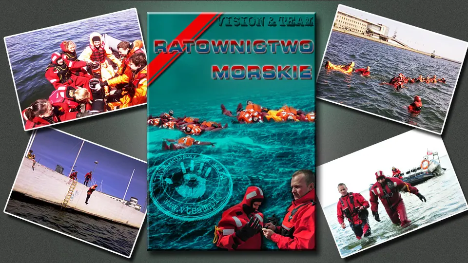 Plakat scenariusza Pokazy Ratownictwa Morskiego – Vision & Team